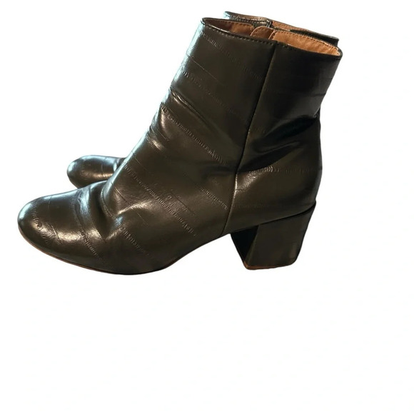 Urban Outfitters women's size 7 military green ankle boots - Picture 4 of 7